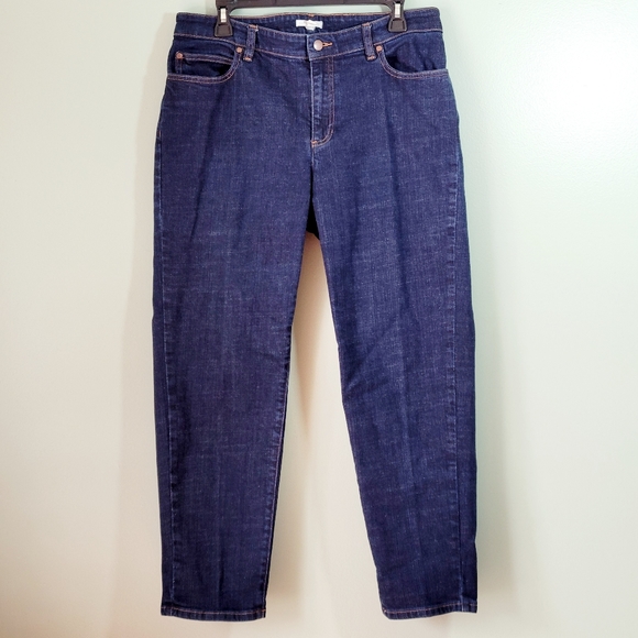 Eileen Fisher Denim - Eileen Fisher 98% Organic Cotton Jeans Size 12